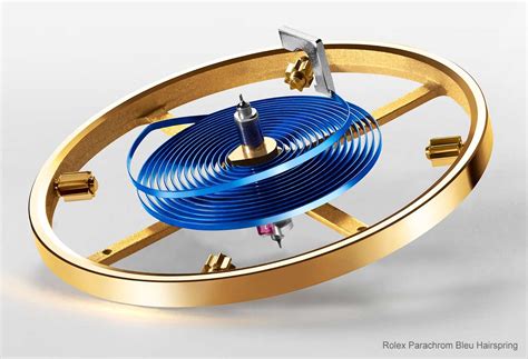 rolex blue spring|rolex hairspring movements.